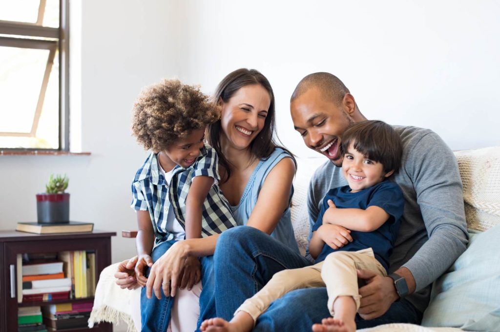 happy family fostering - Fostering Connections
